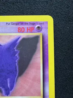 Pokemon TCG Gengar 20/62 Fossil Vintage WOTC Non Holo Rare LP+/NM - Image 3