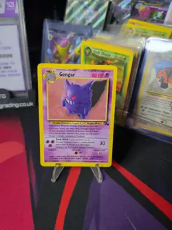 Pokemon TCG Gengar 20/62 Fossil Vintage WOTC Non Holo Rare LP+/NM - Image 1