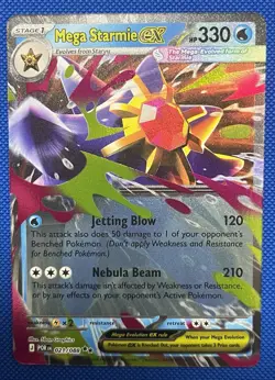 Mega Starmie ex 021/088 - Double Rare - Perfect Order - NM/M - Pokemon Card - Image 1