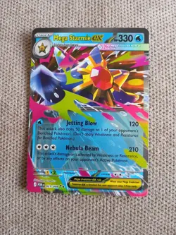 Mega Starmie Ex 021/088 - Perfect Order - Pokemon Tcg - Pack Fresh - Image 1