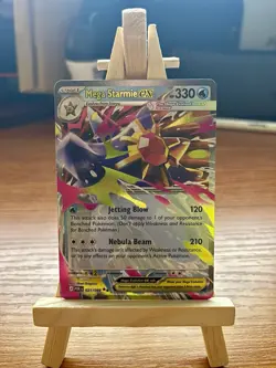 Mega Starmie Ex 021/088 | Perfect Order | Double Rare Pokemon Card - Image 1