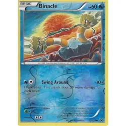 Binacle - XY - Fates Collide 22/124 Common Reverse-Holo Pokemon TCG Near Mint - Image 1