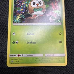(NM) Rowlet 1/12 Confetti Holo 2016 McDonalds Promo Pokemon Card 317b-4 - Image 4