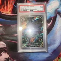 2025 POKEMON MEP EN-ME BLACK STAR PROMO 027 HAUNTER PSA 9 🔥 - Image 1