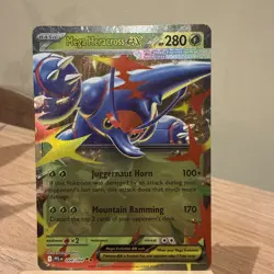 Mega Heracross EX 004/094 - Double Rare - Phantasmal Flames - Pokemon TCG - Image 1