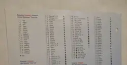 Pokemon TCG Southern Islands Checklist Binder Page Sheet 2001 RARE 8.5x11" - Image 5