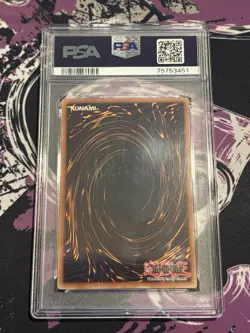 Yugioh Destiny Hero - Diamond Dude EOJ-EN003 Ultimate NA Enhanced Print PSA 9 - Image 2
