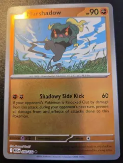 Marshadow 080/132 Reverse Holo Uncommon Mega Evolution Pokemon TCG - Image 1