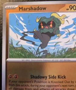 Marshadow 080/132 Reverse Holo Uncommon Mega Evolution Pokemon TCG - Image 2