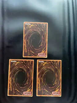 Yugioh Mask of Weakness LON-015 Unlimited Edition Damaged X3 - Image 2