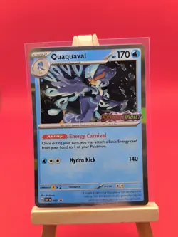 Quaquaval SVP005 Scarlet & Violet Prerelease Promo Holo Rare Pokemon Card * New - Image 2