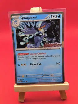 Quaquaval SVP005 Scarlet & Violet Prerelease Promo Holo Rare Pokemon Card * New - Image 3