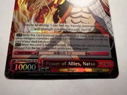 Power Of Allies Natsu Signed Weiss Schwarz - Image 4
