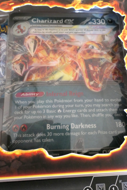 Pokemon Charizard ex Special Collection Box w/ Lenticular Jumbo - NEW SEALED TCG - Image 3