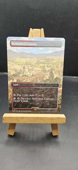 Assassin's Creed Sunbaked Canyon Regular Card #111 MTG Magic the Gathering - Image 1