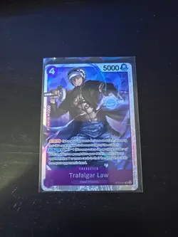 Trafalgar Law ST10-010 English Super Rare PRB01 One Piece Card Game - Image 1