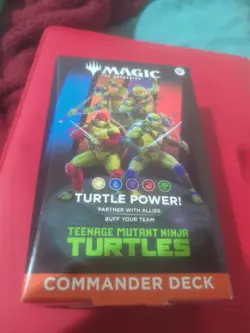 MTG Teenage Mutant Ninja Turtles Commander Deck Turtle Power! - Image 1