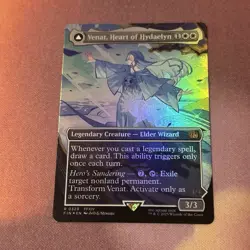 Venat, Heart Of Hydaelyn Borderless Foil, MTG Single, FIN 0329 Rare NM - Image 1