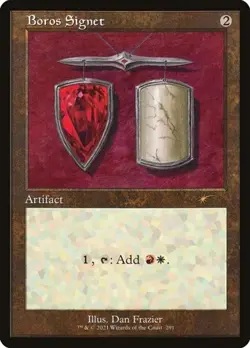 Boros Signet - Foil Etched Retro Frame Secret Lair NM MTG - Image 1