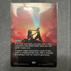 Force Of Negation TLE #0013 Borderless Foil SUPER RARE!!!! - Image 1