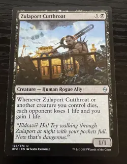 Zulaport Cutthroat - Battle for Zendikar Magic the Gathering MTG - Image 1