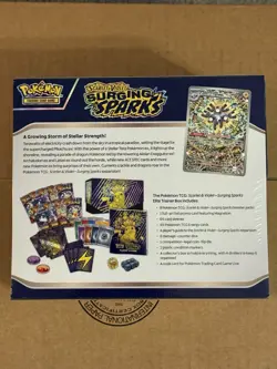 Pokemon TCG Surging Sparks (SV08) Elite Trainer Box (ETB) - New- Factory Sealed - Image 2