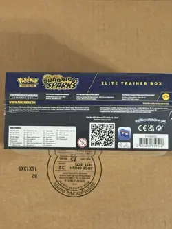 Pokemon TCG Surging Sparks (SV08) Elite Trainer Box (ETB) - New- Factory Sealed - Image 5