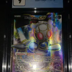 Pokemon Magearna EX Full Art 110/114 Steam Siege Holo Ultra Rare CGC 9 - Image 3
