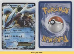 Kyurem EX Pokemon Black & White Black Star Promo #BW37 READ 2f4 - Image 3