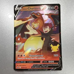 Pokemon Lance's Charizard V Promo Holo SWSH133 Basic 220 HP Sword & Shield 2021 - Image 1