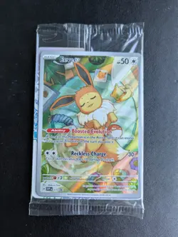 Pokemon Prismatic Evolutions - Eevee SVP 173 - Black Star Promo - Sealed - Image 1