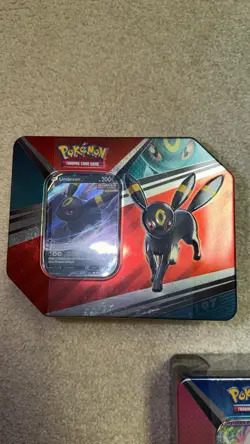 Pokemon Espeon Sylveon Umbreon 2022 Tins Sealed Lot of 3 - Image 2