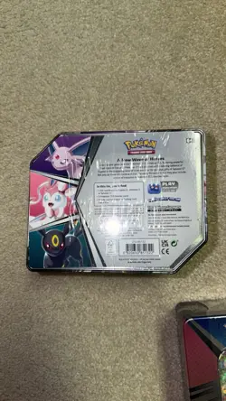 Pokemon Espeon Sylveon Umbreon 2022 Tins Sealed Lot of 3 - Image 3
