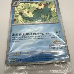 Pokemon Illustration Contest 2024 SVP213 214 215 SEALED Feraligatr Pikachu - Image 3