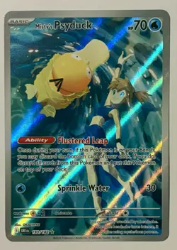 Pokemon TCG Misty's Psyduck 193/182 Destined Rivals PSA 10 Quality - Image 1