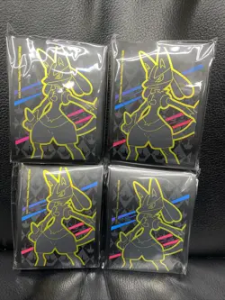 pokemon center crown zenith elite trainer box sleeves- lot of 4. - Image 1