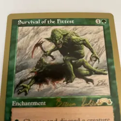 Survival of the Fittest enchantment card 2 831245 - Image 2