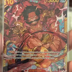 Bandai One Piece Card Game Gol.D.Roger OP09-118 SEC Rush Character 13000 - Image 1