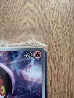 Pokemon TCG Charcadet MEP022 Black Star Promo Pokemon Center Stamped Card sealed - Image 4