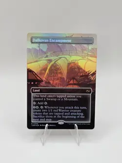 Dalkovan Encampment (Borderless) Tarkir: Dragonstorm Foil Near Mint - Image 1
