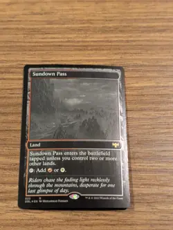 MTG Sundown Pass Innistrad: Double Feature 533 Foil Rare - Image 1