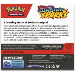 Pokemon TCG: Surging Sparks Booster Box (36 Packs) - [NEW & SEALED] - Image 3