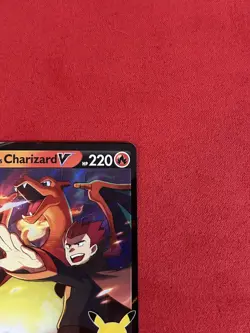 Pokemon TCG Lance's Charizard v SWSH133 Celebrations Black Star Promo Holo - Image 2