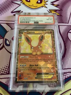 Pokemon Card Radiant Collection Flareon Sylveon PSA 9 And PSA 8 - Image 4