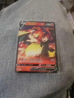 Lance's Charizard V SWSH133 Pokemon TCG Celebrations NM - Image 1