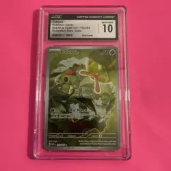 CGC 10 Caterpie 172/165 Illustration Rare Scarlet & Violet 151 Pokemon Card - Image 1