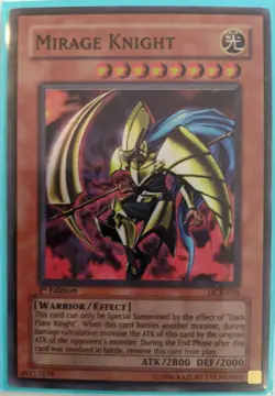 YuGiOh Mirage Knight Super Rare 1st Edition DCR-018 - Image 1