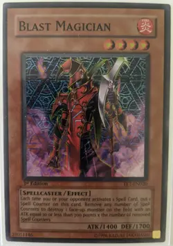 YuGiOh Blast Magician Super Rare 1st Edition FET-EN020 - Image 1