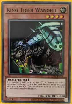 YuGiOh King Tiger Wanghu Super Rare OP24-EN004 - Image 1