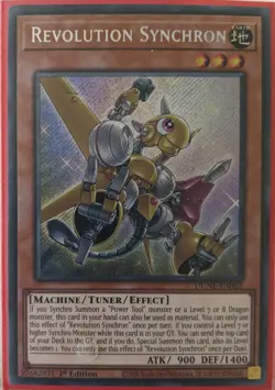 YuGiOh Revolution Synchron Secret Rare 1st Edition DUNE-EN002 - Image 1
